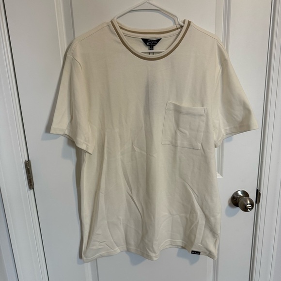 Ben Sherman Mens T-Shirt Large Crew Neck Short Sleeve Stretch Pocket Tee $69 - Picture 1 of 5